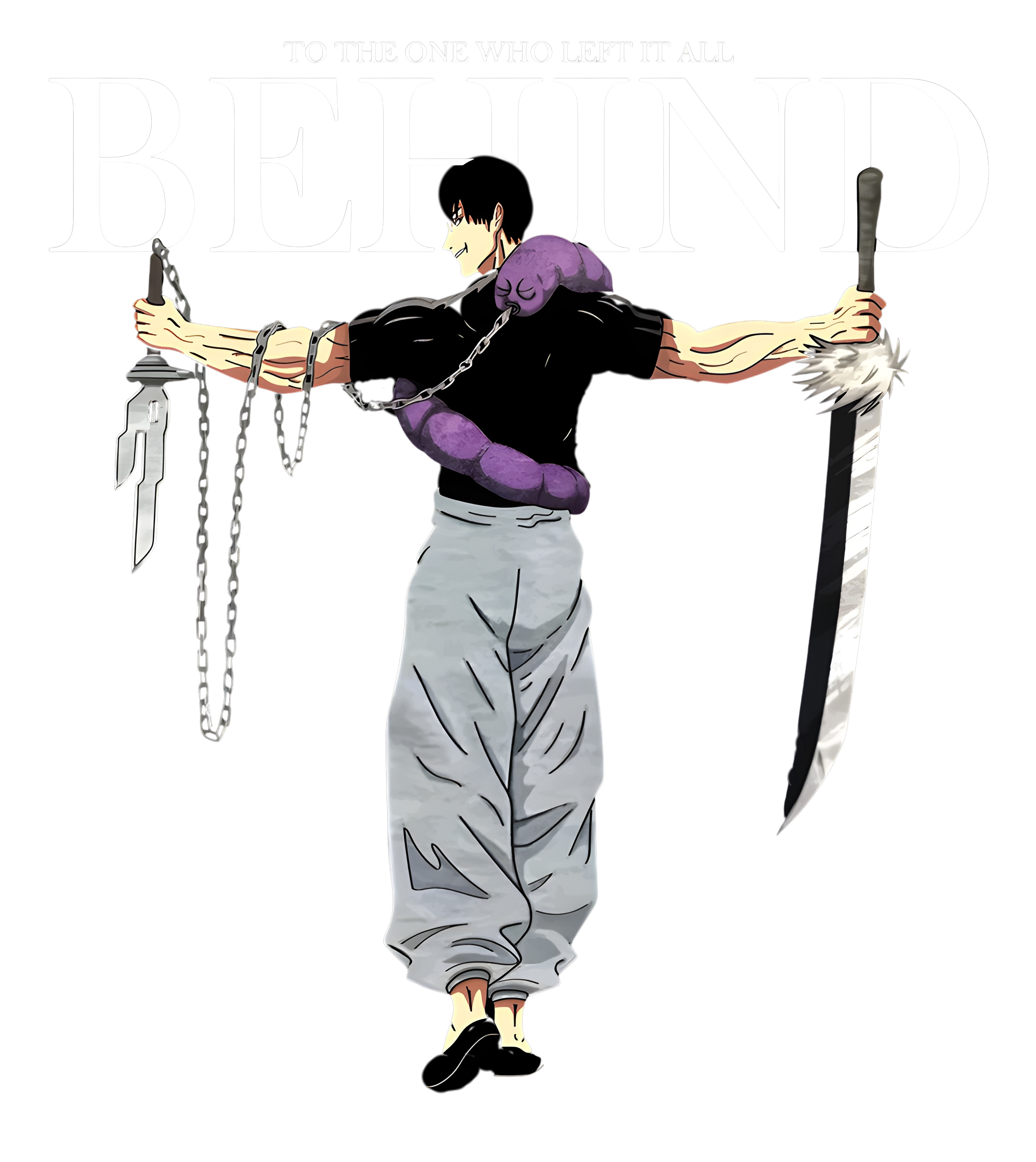 Behind Oversized Tshirt