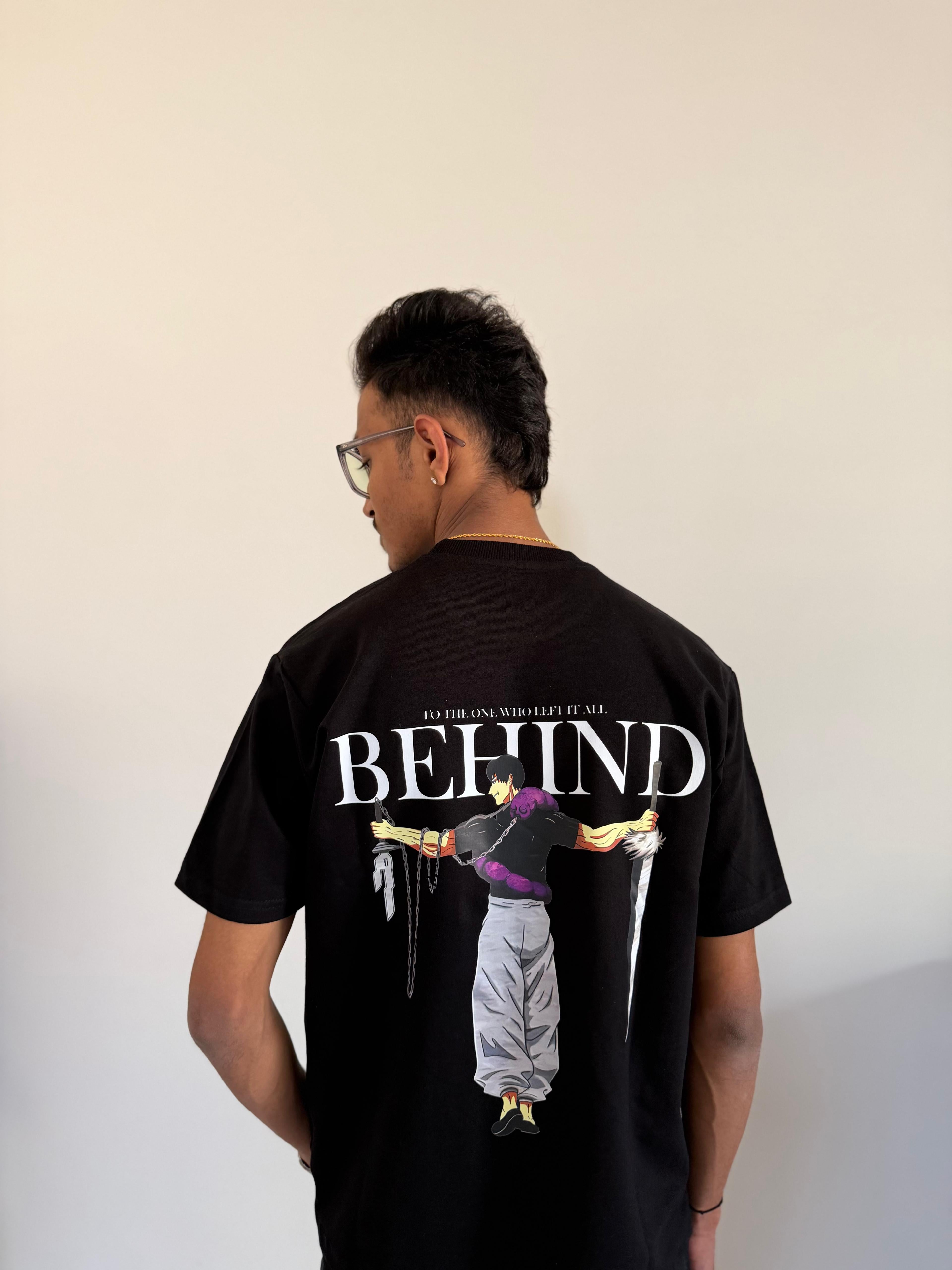 Behind Oversized Tshirt