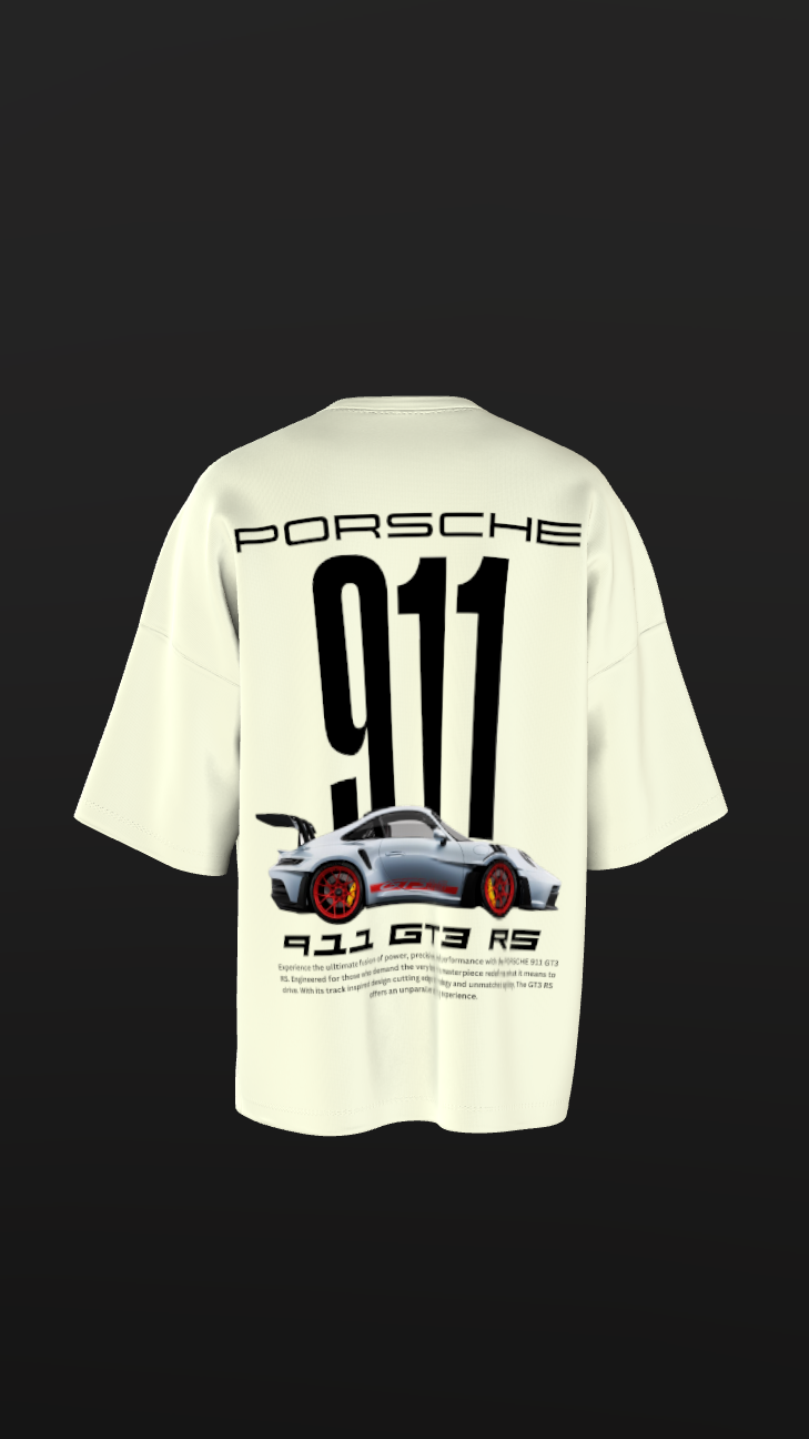 Porsche 911 Oversized Tshirt